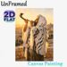 Shofar Themed Painting Poster, Warm-toned Realistic Oil-style Poster, Serene Spiritual Scene With Shofar Blower Against Golden Sunset Ancient City_maomaolike.com