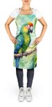 Parrot Apron Cooking Kitchen Server Baking Crafts Gardening For Adult Women Men, Unisex, Large, Multicolor_maomaolike.com