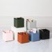 Nordic INS Style Leather Minimalist Cosmetic Remote Control Dressing Table Internet Celebrity Pen Holder Desktop Storage_maomaolike.com