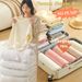 1/2/3/4Pcs No Pump Cube Vacuum Storage Clothes Quilt Compression Organizer Closet Travel Wardrobe Space Saver Bags_maomaolike.com