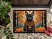 Black French Bulldog Fall Doormat Front Door Mat Indoor Outdoor Rugs For Entryway, Non Slip Washable Low Pile, 24H X 36W_maomaolike.com