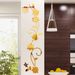 Floral Acrylic Mirror Wall Sticker – Elegant 3D Vine Flower Decal For Living Room, Bedroom & Hallway Decor, Peel And Stick DIY Wall Art_maomaolike.com