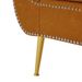 L8118 PU Leather Sofa Stool-yellow Brown_maomaolike.com