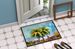 Summer Breezes Palm Tree Doormat Front Door Mat Indoor Outdoor Rugs For Entryway, Non Slip Washable Low Pile, 24H X 36W_maomaolike.com