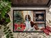 Welsh Springer Spaniel Cozy Christmas Doormat Front Door Mat Indoor Outdoor Rugs For Entryway, Non Slip Washable Low Pile, 24H X 36W_maomaolike.com