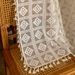 Retro High-End Curtains Light-Filtering Privacy Sheer Living Room Bay Window Cream Linen Pastoral Style_maomaolike.com