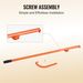 VEVOR Cant Hook Tool 46.5 In Heavy Duty Steel Log Roller Forestry Logging Tools_maomaolike.com