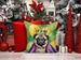 Pug King Of Mardi Gras Throw Pillow Machine Washable, Indoor Outdoor Decorative Pillow For Couch, Bed Or Patio, 18Hx18W_maomaolike.com