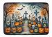 Day Of The Dead Spooky Halloween Memory Foam Kitchen Mat Machine Washable Anti-Fatigue Mat Cushion Comfort Bath Mat Or Kitchen Rug_maomaolike.com