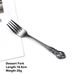 2/4/6/12Pcs Dessert Forks Gold Fruit Stainless Steel Sliver Tableware Cake Snack Salad Fork Mirror Western Black Cutlery_maomaolike.com