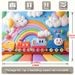 Train Themed Birthday Party Banner - 2D Flat Polyester Backdrop, Wall Hanging Photo Props, Party Decor_maomaolike.com