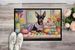 Decorating Easter Miniature Pinscher Doormat Front Door Mat Indoor Outdoor Rugs For Entryway, Non Slip Washable Low Pile, 24H X 36W_maomaolike.com