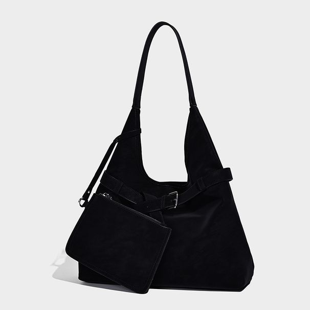 Korean-style Versatile Commuter Tote For Women, 2026 Autumn Winter Large-capacity Women's Bag, High-end Shoulder And Crossbody Bag_maomaolike.com