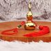 Brass Hanging Red Tassel Mirror Gourd Car Decoration Teacher's Day Gift Copper Craft Ornament_maomaolike.com