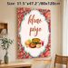Indian Food Feast Painting Poster, Vibrant Traditional Indian Cuisine Poster, Cultural Decorative Design With Classic Meal Elements, Ideal For Dining_maomaolike.com
