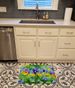 Illinois Violet In Watercolor Memory Foam Kitchen Mat Machine Washable Anti-Fatigue Mat Cushion Comfort Bath Mat Or Kitchen Rug_maomaolike.com