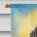 Newfoundland Happy Birthday House Flag Large Porch Sleeve Pole Decorative Outside Yard Banner Artwork Wall Hanging, Polyester, House Size, Multicolor_maomaolike.com