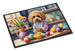 Decorating Easter Cockapoo Doormat Front Door Mat Indoor Outdoor Rugs For Entryway, Non Slip Washable Low Pile, 24H X 36W_maomaolike.com