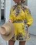Women's Clothing women's fashion print suits_maomaolike.com