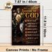 Armor Of God Painting Poster, Vintage Medieval Knight Themed Poster, Inspirational Ephesians 6:10 Scripture Design, Ideal For Home, Prayer Room And_maomaolike.com
