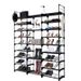 Home & Garden Layer Double Row Device Rack Simple Shoe Rack Multifunctional Splicing Closet Large Shoe Rack_maomaolike.com