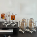 Cup Holder Storage Rack Ins High-Value Water Cup Holder Draining Rack Hanging Cup Display Rack Light Luxury Aesthetic_maomaolike.com
