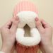 Shvalus Fashion Fur Slipprs For Womn Mn Wintr Warm Ankls Cozy Furry Hom Indoor Soft Sol Plush Slids Cotton_maomaolike.com