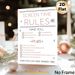 Screen Time Rules Painting Poster, Soft-toned Minimalist Checklist Poster, Helps Set Clear Daily Routines, Ideal For Home Living Areas_maomaolike.com