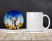 Chinese Crested In Sunflowers Large Sandstone Coasters Pack Of 4 Absorbent Round Coasters Decor Gifts For Men Or Women, 4 In, Multicolor_maomaolike.com