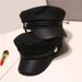 Hot Sale Fashion Military Spring Versatile Sailor Hats Black Ladies Beret Caps Flat Top Captain Cap Travel Cadet Octagonal Hat_maomaolike.com