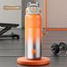 Young And Energetic Straw Bottle Stainless Steel Large-capacity Car Student Outdoor Sports Portable Water Cup_maomaolike.com
