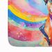 Pug Hippie Dawg Memory Foam Kitchen Mat Machine Washable Anti-Fatigue Mat Cushion Comfort Bath Mat Or Kitchen Rug_maomaolike.com