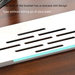 Tilt Heightening Bracket Laptop External Keyboard Rack Invisible Heat Dissipation Office Decoration Tray_maomaolike.com