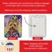 Norwich Terrier King Of Mardi Gras Porcelain Ornament Christmas Tree Hanging Decorations For Home Christmas Holiday, Rectangle, Gift, Multicolor_maomaolike.com