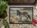 Zebra Doormat Front Door Mat Indoor Outdoor Rugs For Entryway, Non Slip Washable Low Pile, 24H X 36W_maomaolike.com