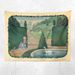 Vintage Fairy Tale Illustration Bedroom Princess Room Bedside Plush Tapestry Cute Wall Hanging Painting Background Cloth_maomaolike.com