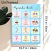 Wudu Chart Painting Poster, Colorful Cartoon-style Ritual Steps Guide Poster, Clear Step-by-step Purification Instruction, Ideal For Home Spaces_maomaolike.com