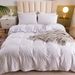 Wave Square Boho Tufted Embroidery Duvet Cover Set Bedding Three Piece Set_maomaolike.com