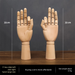Creative Wooden Man Jointed Finger Model Figure Drawing Movable Puppet Ornament Art Home Decoration Small_maomaolike.com