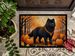 Black Chow Chow Fall Doormat Front Door Mat Indoor Outdoor Rugs For Entryway, Non Slip Washable Low Pile, 24H X 36W_maomaolike.com