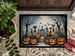 Pet Cemetery Spooky Halloween Doormat Front Door Mat Indoor Outdoor Rugs For Entryway, Non Slip Washable Low Pile, 24H X 36W_maomaolike.com