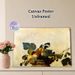 Fruit Basket Still Life Painting Poster, Vintage Realistic Assorted Fruits In Wicker Basket Poster, Timeless Classic Artwork Suitable For Kitchen_maomaolike.com