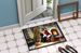 Newfoundland And Santa Claus Doormat Front Door Mat Indoor Outdoor Rugs For Entryway, Non Slip Washable Low Pile, 24H X 36W_maomaolike.com