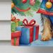 Yorkshire Terrier Yorkie Christmas Reindeer House Flag Large Porch Sleeve Pole Decorative Outside Yard Banner Artwork Wall Hanging, Polyester, House Size, Multicolor_maomaolike.com
