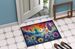 Eryngium In Color Doormat Front Door Mat Indoor Outdoor Rugs For Entryway, Non Slip Washable Low Pile, 24H X 36W_maomaolike.com