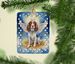 Welsh Springer Spaniel My Angel Porcelain Ornament Christmas Tree Hanging Decorations For Home Christmas Holiday, Rectangle, Gift, Multicolor_maomaolike.com