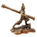 Black Myth Wukong Figurine Riding The Wind And Waves Desktop Decoration Cloud Monkey King Bronze Metal Game Peripheral_maomaolike.com