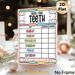 Brush Your Teeth Weekly Tracking Chart Painting Poster, Colorful Cute Illustrated Poster, Practical Tool To Monitor Morning & Evening Teeth Brushing_maomaolike.com