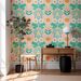 Colorful Floral Wallpaper – Peel & Stick, Removable, Waterproof Wall Decor For Living Room & Bedroom_maomaolike.com