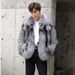 Men's clothing Autumn-winter fur men's coat Fashion casual silver fox fur coat thickened to keep warm_maomaolike.com